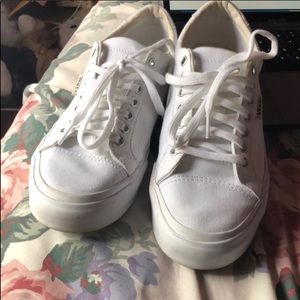 All white vans